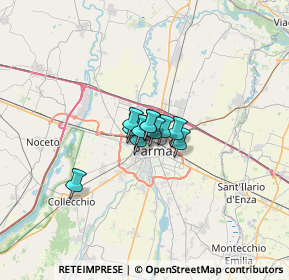 Mappa Via Michelangelo Anselmi, 43126 Parma PR, Italia (2.46545)