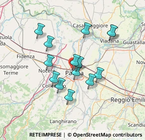 Mappa Via Michelangelo Anselmi, 43126 Parma PR, Italia (12.055)