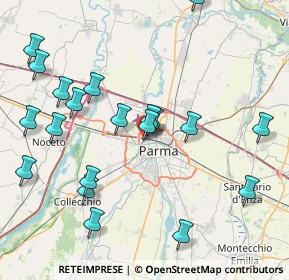 Mappa Via Tomaso Ravasini, 43126 Parma PR, Italia (9.2025)