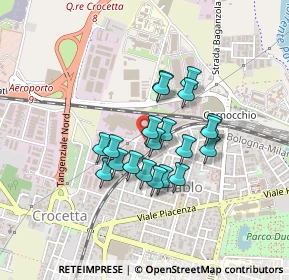 Mappa Via Tomaso Ravasini, 43126 Parma PR, Italia (0.323)