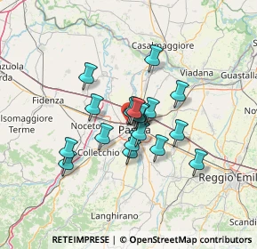 Mappa Via Tomaso Ravasini, 43126 Parma PR, Italia (9.28158)