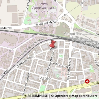 Mappa Via Buffolara, 59, 43126 Parma, Parma (Emilia Romagna)