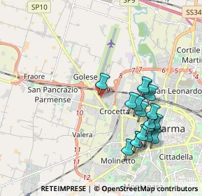Mappa 43126 Parma PR, Italia (2)