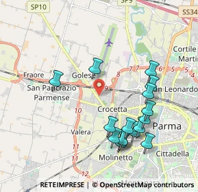Mappa 43126 Parma PR, Italia (2.06)