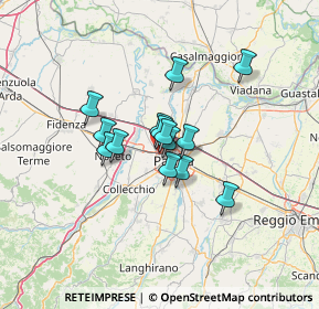 Mappa 43126 Parma PR, Italia (8.66571)