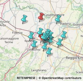 Mappa 43126 Parma PR, Italia (8.63824)
