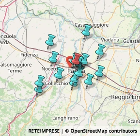 Mappa 43126 Parma PR, Italia (8.93056)