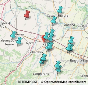 Mappa 43126 Parma PR, Italia (15.06778)
