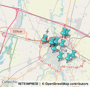 Mappa 43126 Parma PR, Italia (2.79)