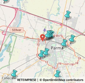 Mappa 43126 Parma PR, Italia (4.295)