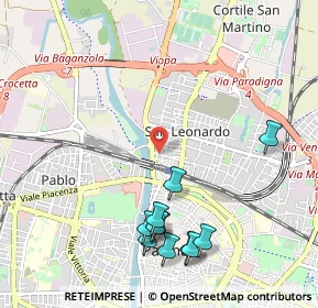 Mappa Via Novara, 43122 Parma PR, Italia (1.20273)