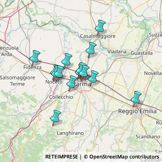 Mappa Via Novara, 43122 Parma PR, Italia (11.27)