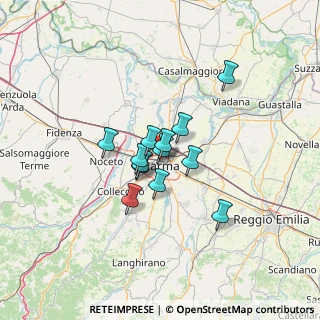 Mappa Strada Alessandria, 43122 Parma PR, Italia (8.56308)