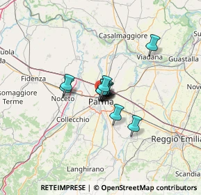 Mappa Via Novara, 43122 Parma PR, Italia (6.40917)