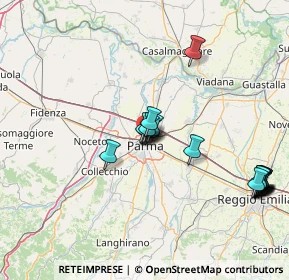 Mappa Via Novara, 43122 Parma PR, Italia (15.9845)