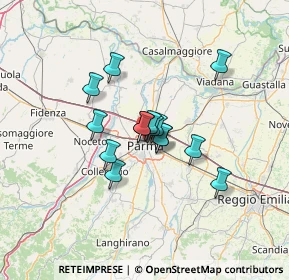 Mappa Via Novara, 43122 Parma PR, Italia (8.704)