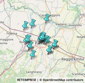 Mappa Via Vasco da Gama, 43122 Parma PR, Italia (8.323)