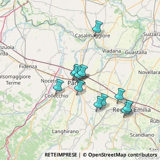 Mappa Via Vasco da Gama, 43122 Parma PR, Italia (12.35167)