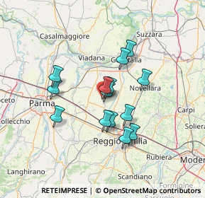 Mappa Via Giacomo Matteotti, 42024 Castelnovo di Sotto RE, Italia (10.80857)