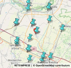 Mappa Via Giacomo Matteotti, 42024 Castelnovo di Sotto RE, Italia (9.3665)