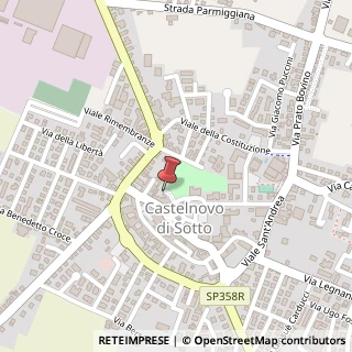 Mappa Via Giacomo Matteotti, 7, 42024 Castelnovo di Sotto, Reggio nell'Emilia (Emilia Romagna)