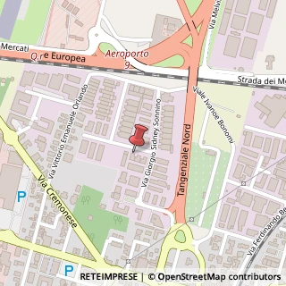 Mappa Via Francesco Saverio Nitti, 6, 43126 Parma, Parma (Emilia Romagna)