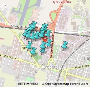 Mappa Via Giorgio Sidney Sonnino, 43126 Parma PR, Italia (0.2895)