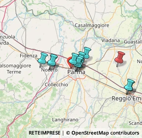 Mappa Via Giorgio Sidney Sonnino, 43126 Parma PR, Italia (10.33333)