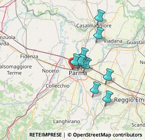 Mappa Via Giorgio Sidney Sonnino, 43126 Parma PR, Italia (16.79182)