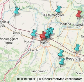 Mappa Via Giorgio Sidney Sonnino, 43126 Parma PR, Italia (14.45667)