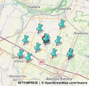 Mappa Viale Repubblica, 42024 Castelnovo di Sotto RE, Italia (5.80231)