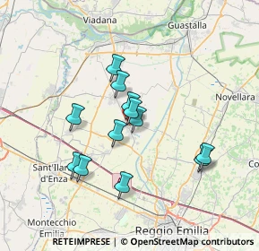 Mappa Viale Repubblica, 42024 Castelnovo di Sotto RE, Italia (5.88333)