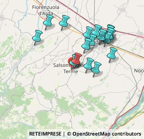 Mappa Via Magnaghi, 43039 Salsomaggiore Terme PR, Italia (7.00842)
