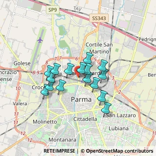 Mappa Via Alessandria, 43122 Parma PR, Italia (1.32313)
