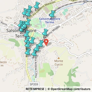 Mappa Via Belvedere, 43039 Salsomaggiore Terme PR, Italia (0.5715)
