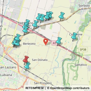 Mappa Strada Principale di Beneceto, 43122 Parma PR, Italia (2.5305)