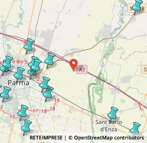 Mappa Strada Principale di Beneceto, 43122 Parma PR, Italia (6.47765)