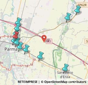 Mappa Strada Principale di Beneceto, 43122 Parma PR, Italia (5.335)