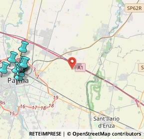 Mappa Strada Principale di Beneceto, 43122 Parma PR, Italia (6.10909)