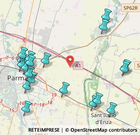 Mappa Strada Principale di Beneceto, 43122 Parma PR, Italia (5.41737)