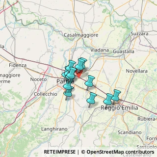 Mappa Strada Principale di Beneceto, 43122 Parma PR, Italia (8.44846)