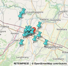 Mappa Strada Principale di Beneceto, 43122 Parma PR, Italia (9.76133)