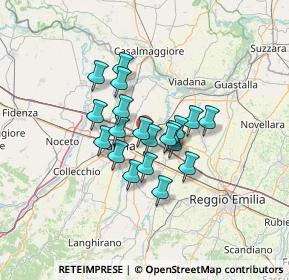 Mappa Strada Principale di Beneceto, 43122 Parma PR, Italia (9.2695)