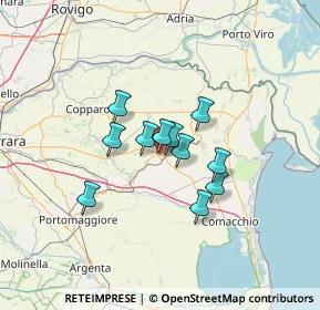 Mappa Via Paolo Borsellino, 44025 Massa Fiscaglia FE, Italia (9.03455)