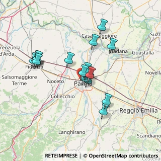 Mappa Via Savani, 43100 Parma PR, Italia (12.48647)