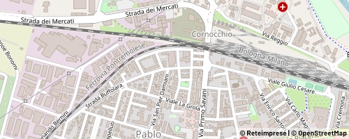 Mappa Parme