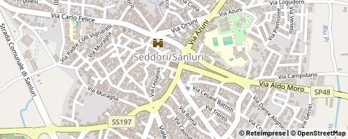 Mappa Sanluri