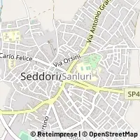 地図 Sanluri
