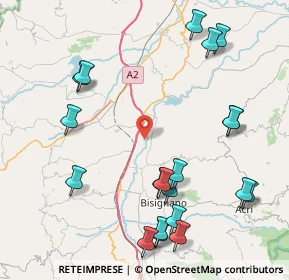 Mappa Contrada Frassia, 87043 San Marco argentano CS, Italia (10.964)