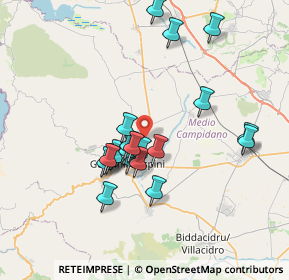 Mappa Zona Industriale Guspini, 09036 Guspini SU, Italia (7.0245)